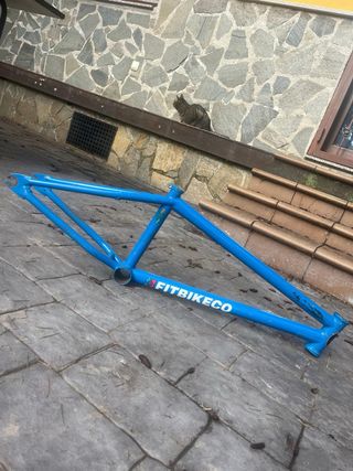 Cuadro BMX FITBIKECO Azul