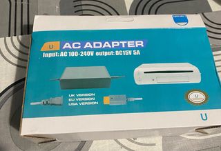 Adaptador AC Wii U 100-240V DC15V 5A