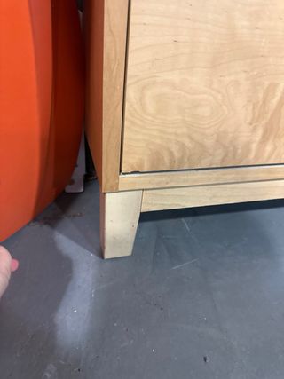 Zapatero de madera 3 cajones