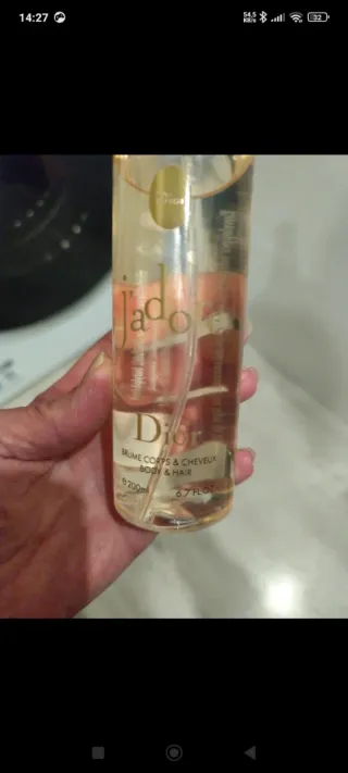 Bruma perfumada J'adore de Dior