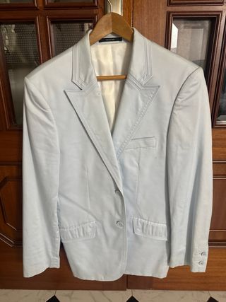 Americana SELECTED azul claro hombre