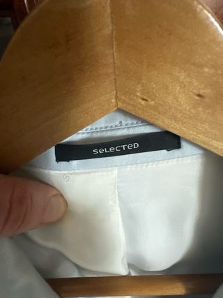 Americana SELECTED azul claro hombre