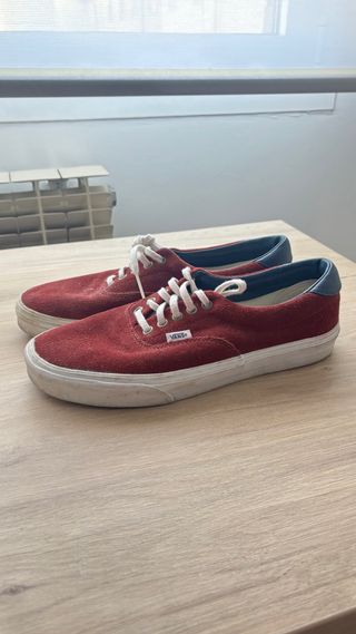Zapatillas Vans Rojas y Azules