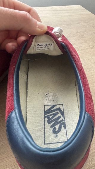 Zapatillas Vans Rojas y Azules