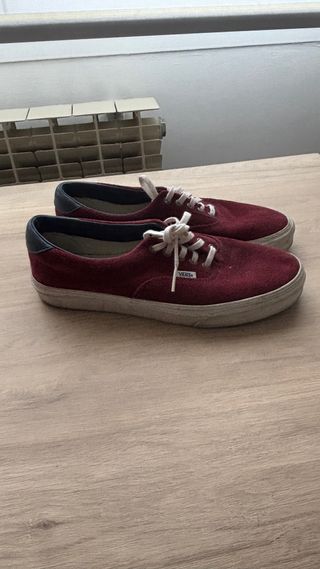 Zapatillas Vans Rojas y Azules