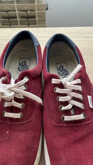 Zapatillas Vans Rojas y Azules