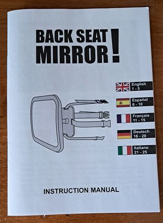 Espejo Asiento Trasero Akapola