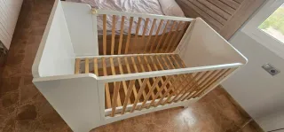 Cuna bebé 140x70 con colchón