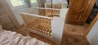 Cuna bebé 140x70 con colchón