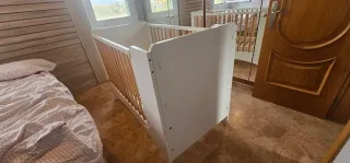 Cuna bebé 140x70 con colchón