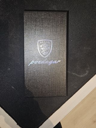 Reloj poedagar Negro y Plateado