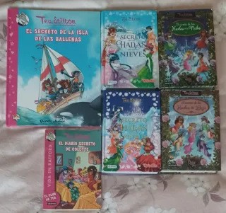 Lote libros: Tea Silton y Kika Superbruja