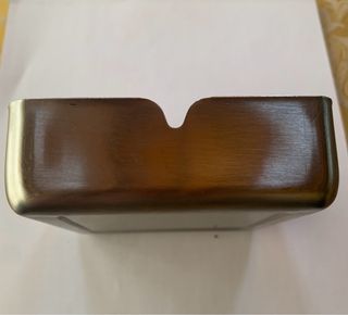 Porta oggetti / Posacenere in acciaio inox