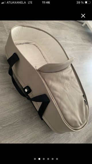 Capazo Bugaboo Bee 5 Classic Taupe+adaptadores