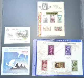 Conjunto sellos España y otros