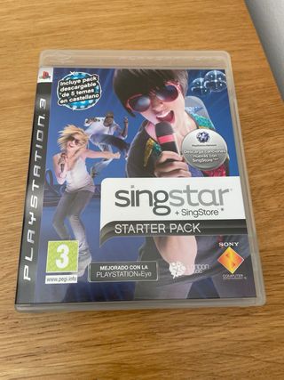 Singstar Starter Pack PS3 + Micrófonos