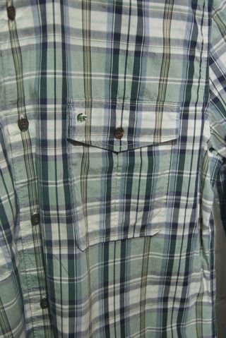 Camicia Lacoste a quadri in cotone