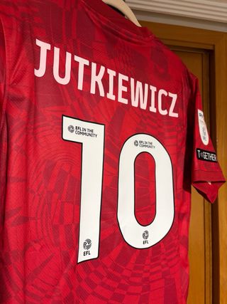 Camiseta JUTKIEWICZ 10 Fútbol Birmingham