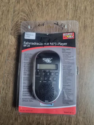 Radio para bicicleta con MP3