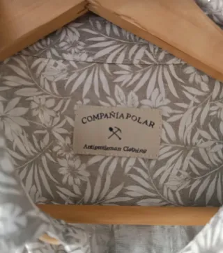 Camisa Compañía Polar Algodón Orgánico estampada