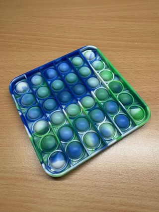 Pop It Quadrato Blu Verde