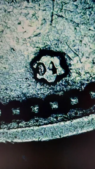 1 Peseta 1904 Variante cero partido