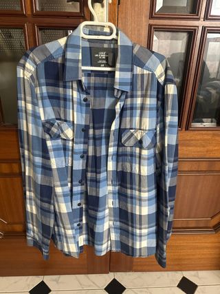 Camisa de cuadros H&M Talla M
