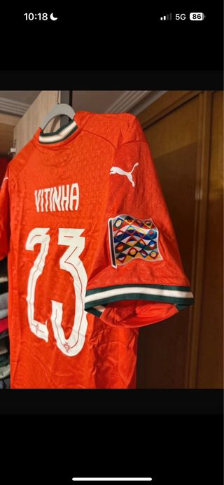 Camiseta Fútbol Vitinha 23 Puma Portugal Selección