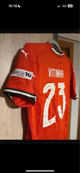 Camiseta Fútbol Vitinha 23 Puma Portugal Selección