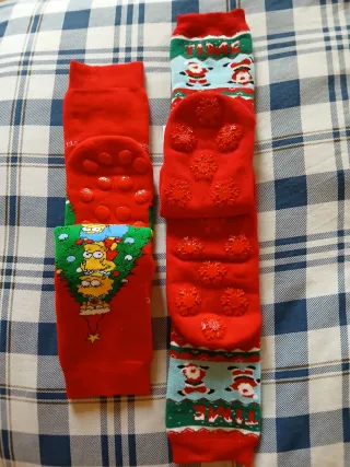 Calcetines Navideños Simpsons Calzedonia y Tezenis