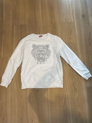 Sudadera Kenzo Blanca Tigre