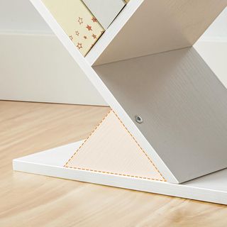 Librería árbol 9 niveles blanca