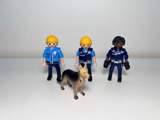 Playmobil Policía y Perro Policía