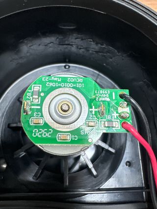 Ventilador motor principal robot aspirador