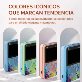 Consola Portátil G5 +500 Jue. Clásicos AV + mando