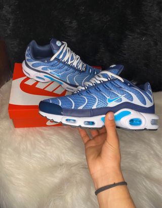Nike TN Azul y Blanco