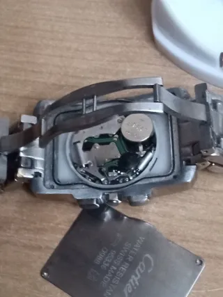 Vendo Reloj Cartier Hombre Plata Negro