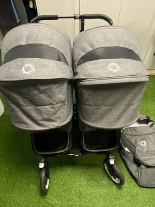 Bugaboo Donkey Duo 5 Silla Gemelar + capazo