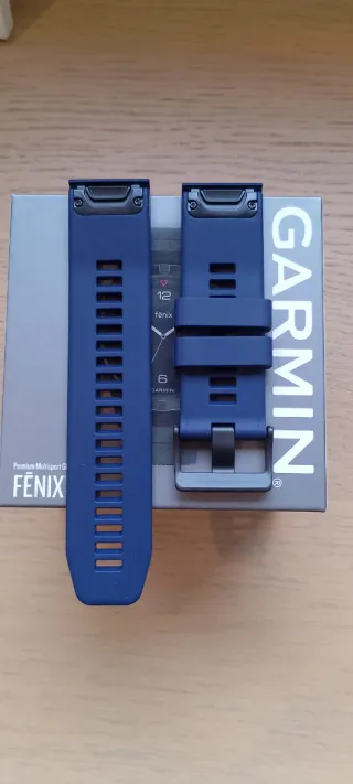 Correa para Garmin 26mm Azul Marino