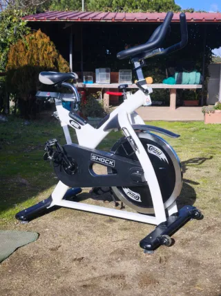 Bicicleta Spinning Blanca