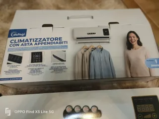 Climatizzatore Dafagi con asta appendiabiti