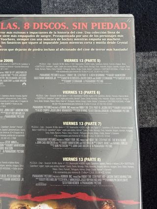 Viernes 13 Colección 8 Películas DVD Precintada