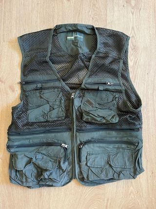 Chaleco de pesca multibolsillos