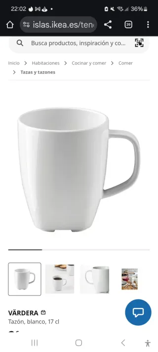 Juego de 3 tazas de café de porcelana