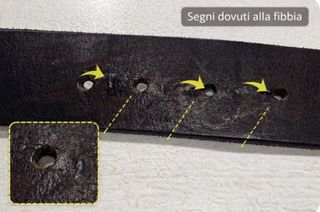 Cintura A Curreìa Vera Pelle Uomo