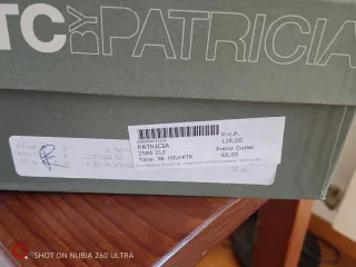 Botines piel blancos talla 36