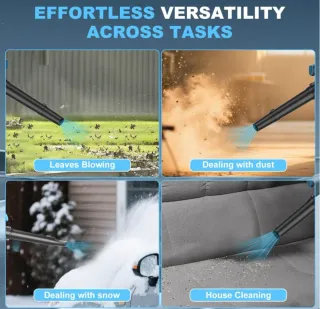 Soffiatore a Batteria 240 km/h + 2 Batterie Nuovo