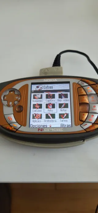 Nokia N-Gage Móvil Gris Naranja