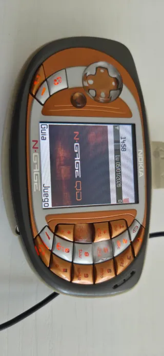 Nokia N-Gage Móvil Gris Naranja