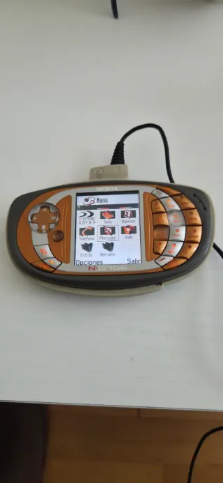 Nokia N-Gage Móvil Gris Naranja